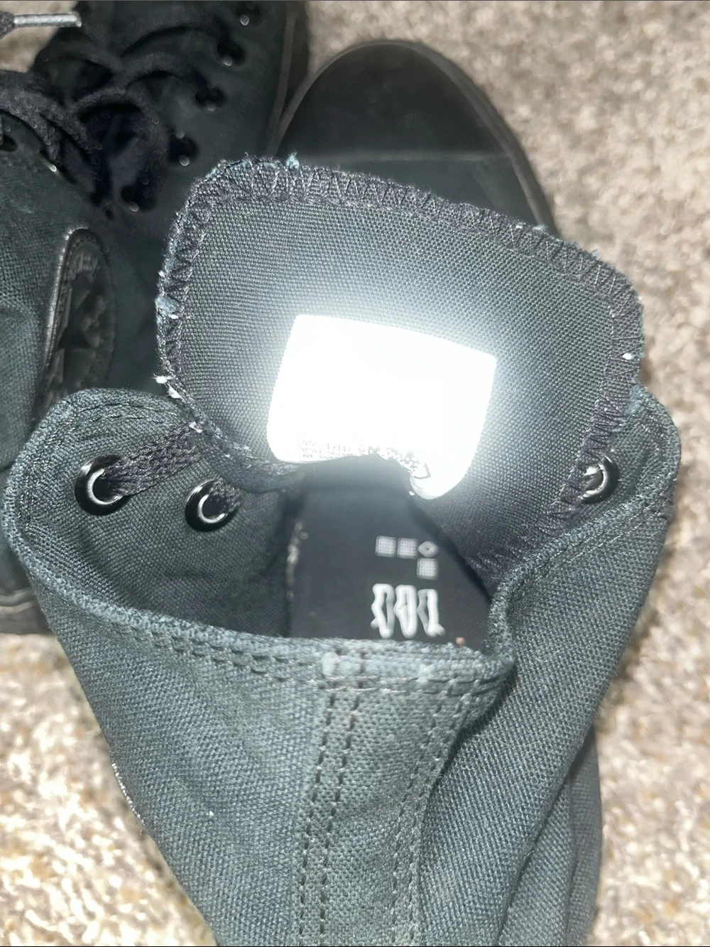 Converse Black High-Top Canvas Sneakers